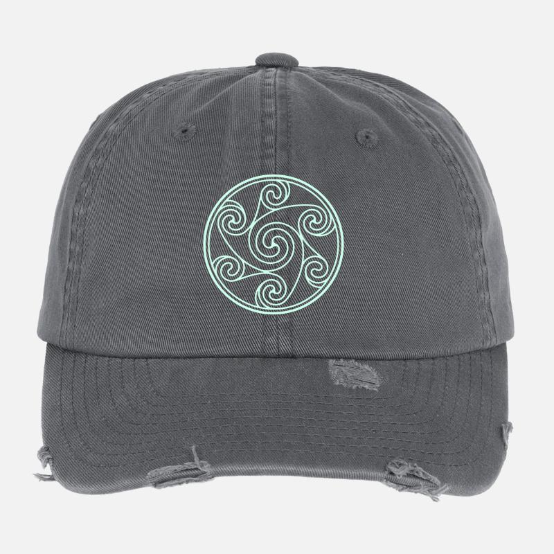 Bikes Flexfit Vintage Destroyed Cap