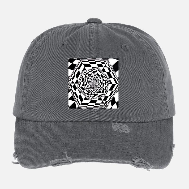 returning cube Flexfit Vintage Destroyed Cap