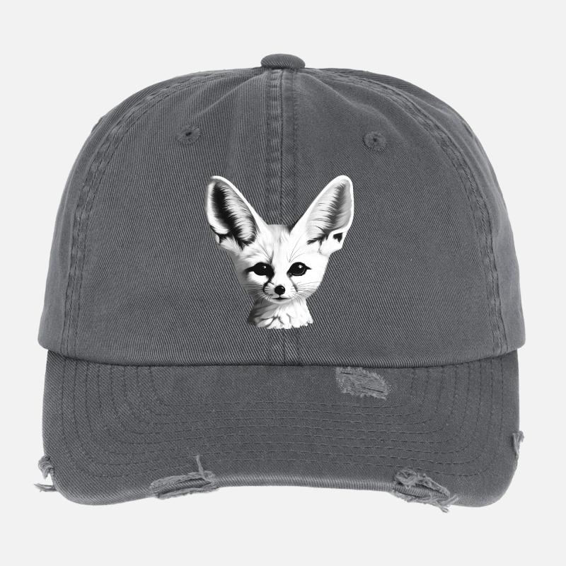 Fennec Casquette vintage effet usé Flexfit