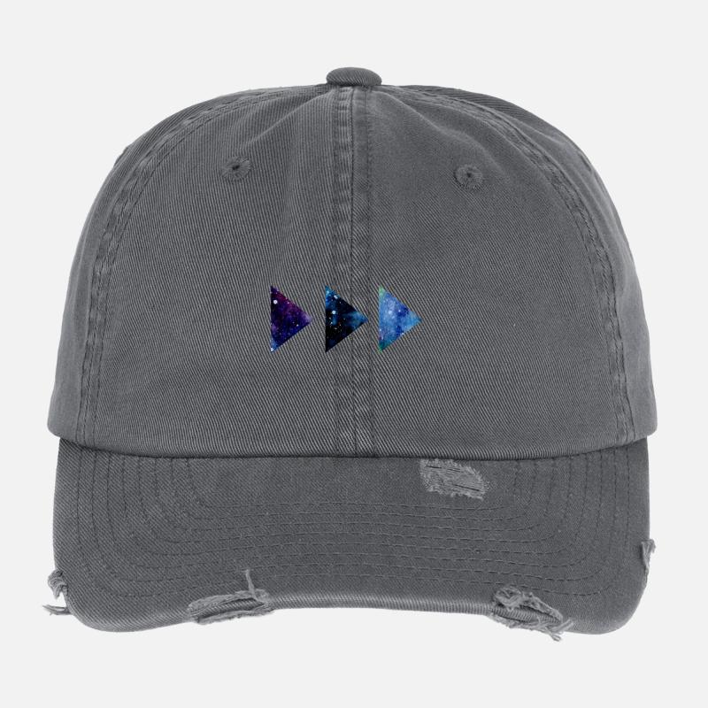 SPACE TRIANGLE Flexfit Vintage Destroyed Cap