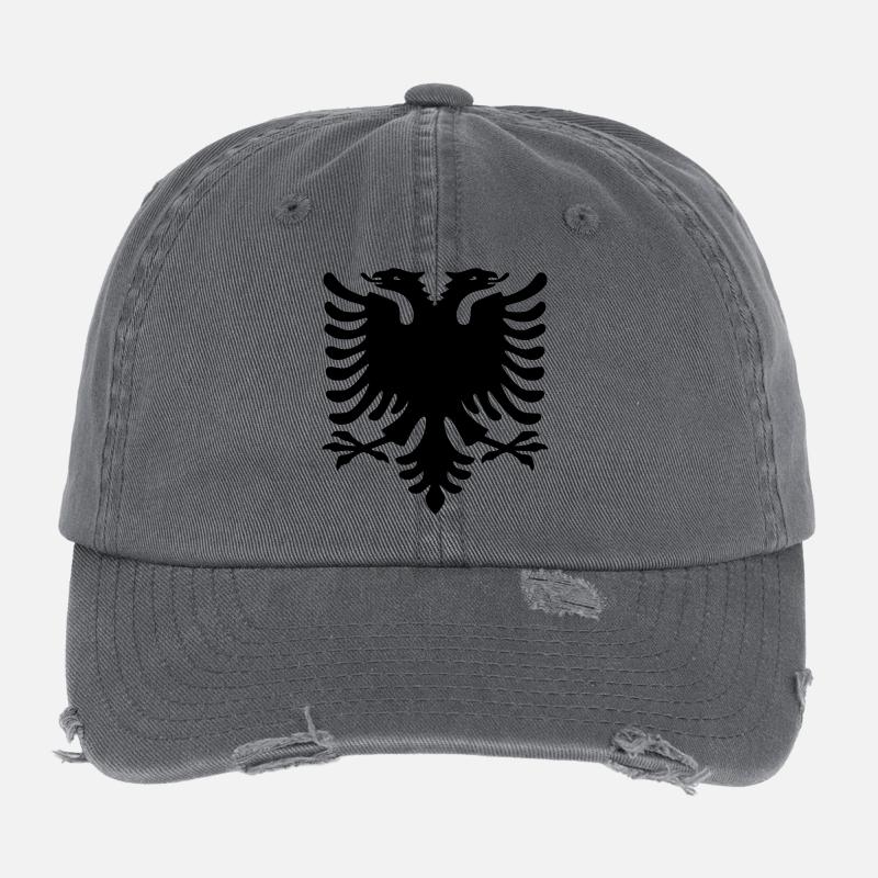 albania_2019 Flexfit Vintage Destroyed Cap