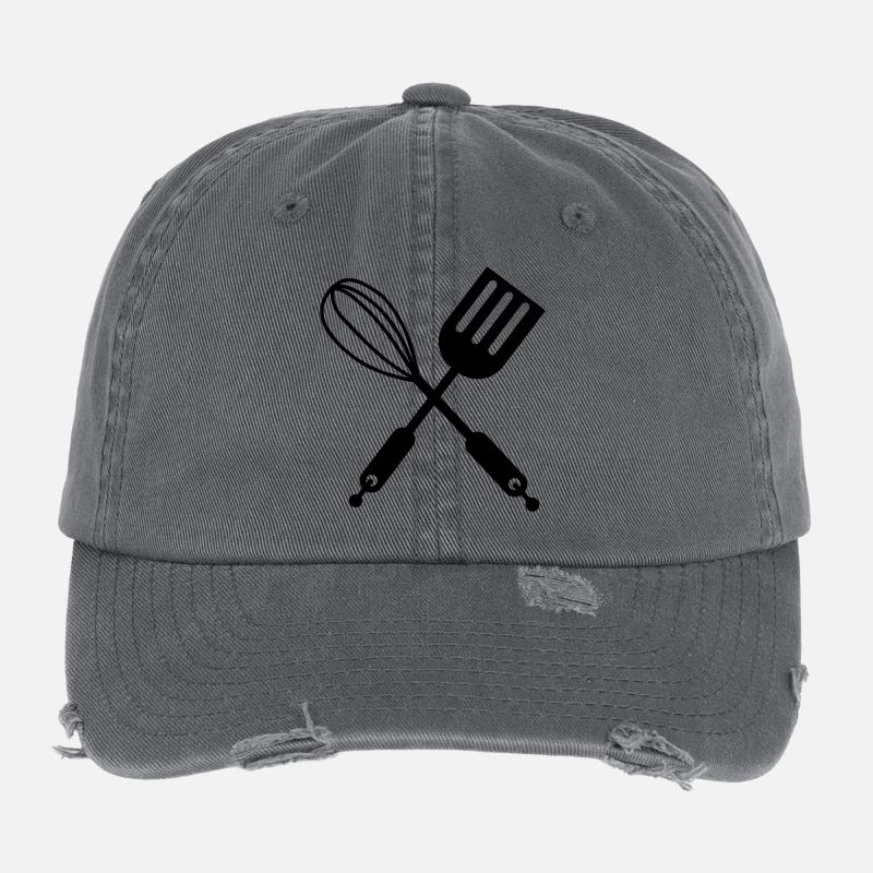 Kitchen utensils Flexfit Vintage Destroyed Cap