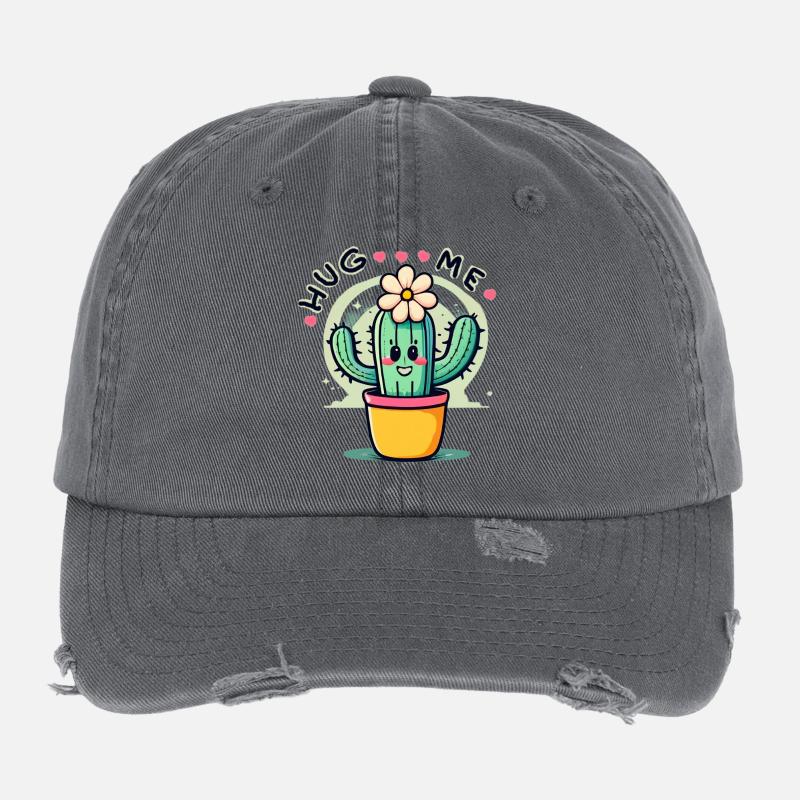 Hug me Flexfit Vintage Destroyed Cap