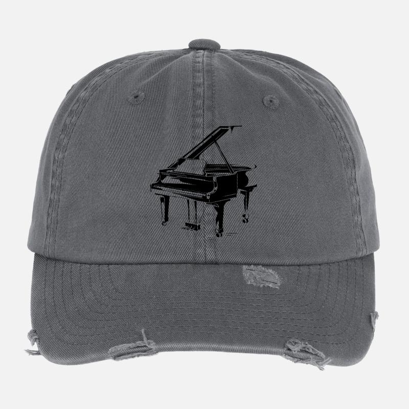 Wing Drawing Flexfit Vintage Destroyed Cap