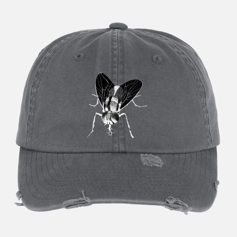 Fliege - Insekt Flexfit Vintage Destroyed Cap