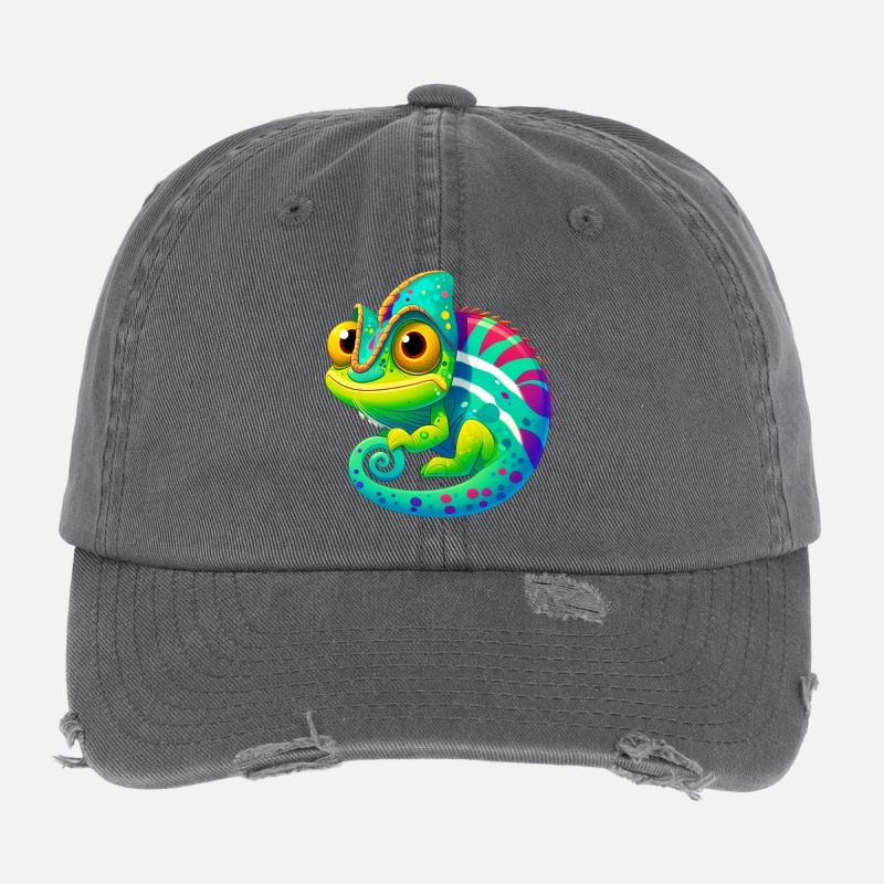 Caméléon Casquette vintage effet usé Flexfit
