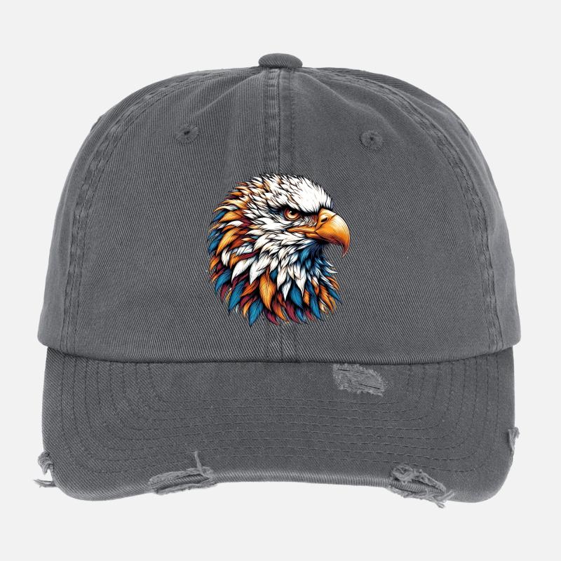 Eagle Flexfit Vintage Destroyed Cap