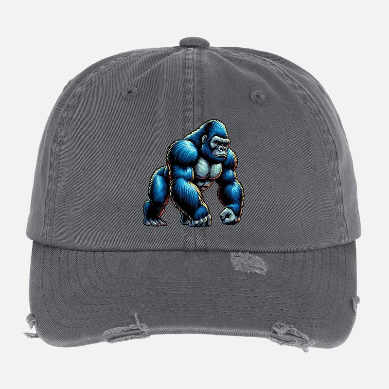 Gorilla Flexfit Vintage Destroyed Cap