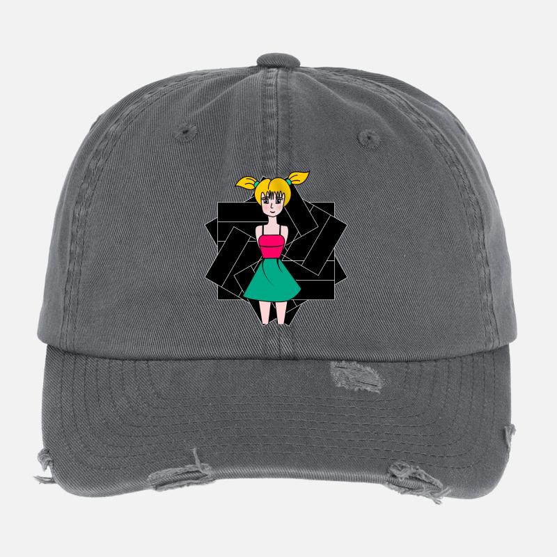anniversary. Anniversary Decade. humor. funny Flexfit Vintage Destroyed Cap