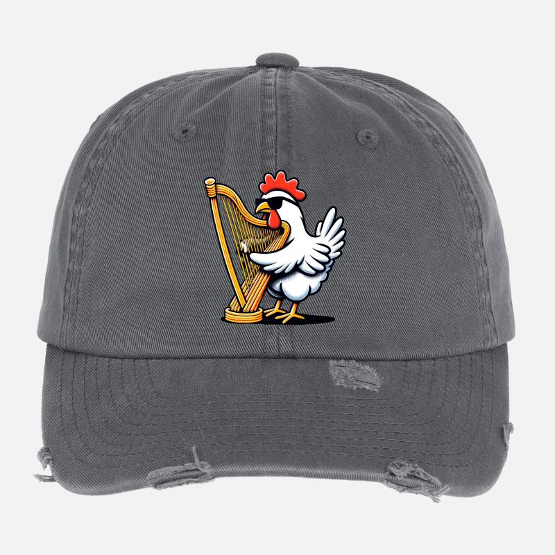 Le céleri Saxy apporte le jazz croquant Casquette vintage effet usé Flexfit