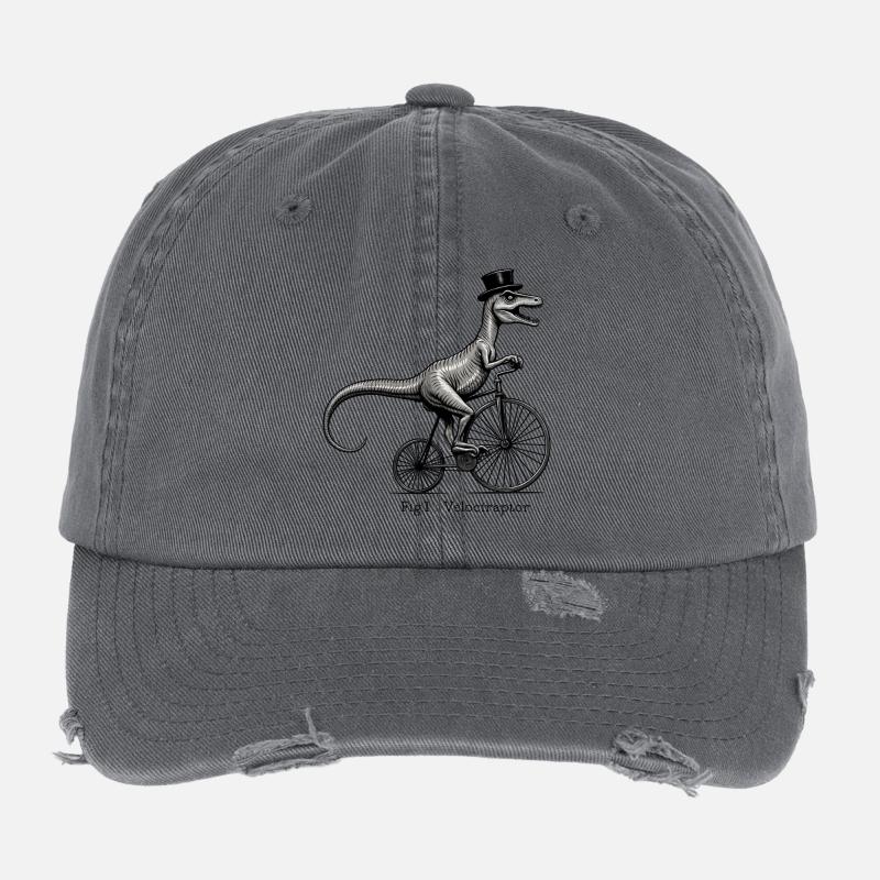 Velociraptor Casquette vintage effet usé Flexfit