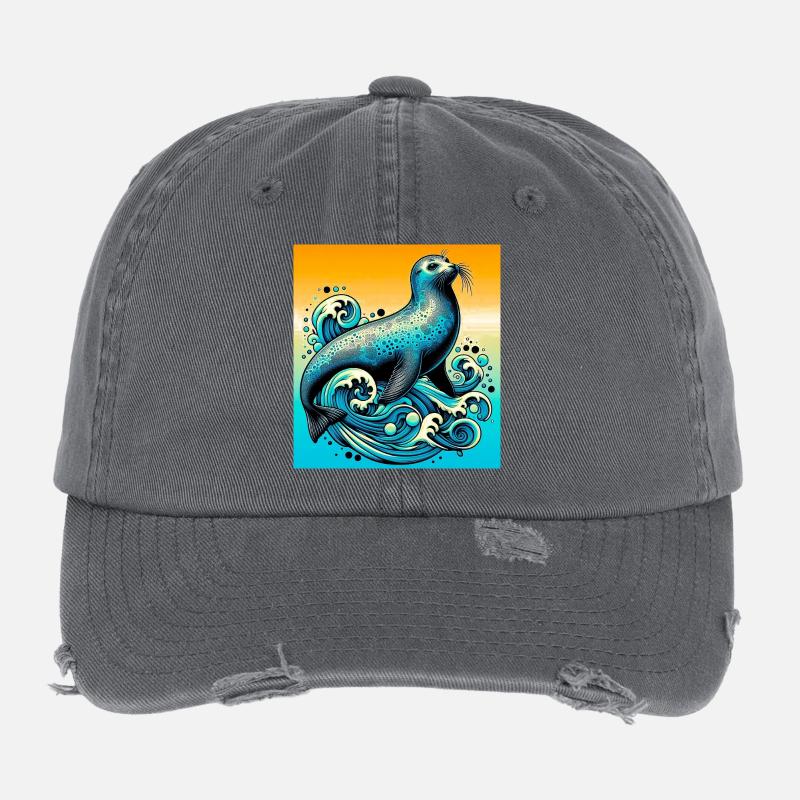 Siegel Flexfit Vintage Destroyed Cap