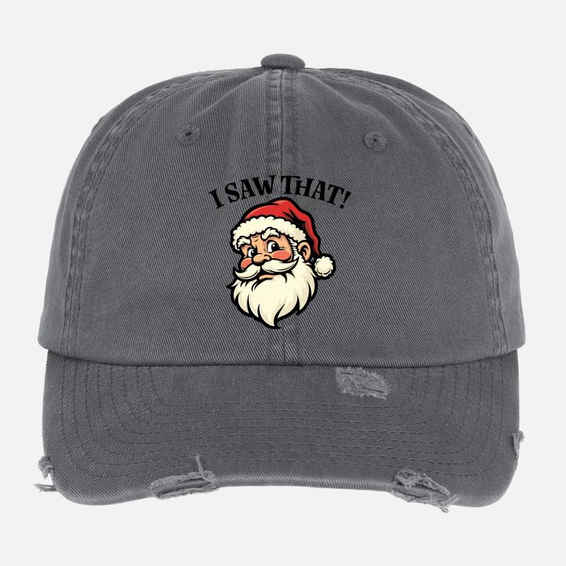 I saw that - Santa Flexfit Vintage Destroyed Cap
