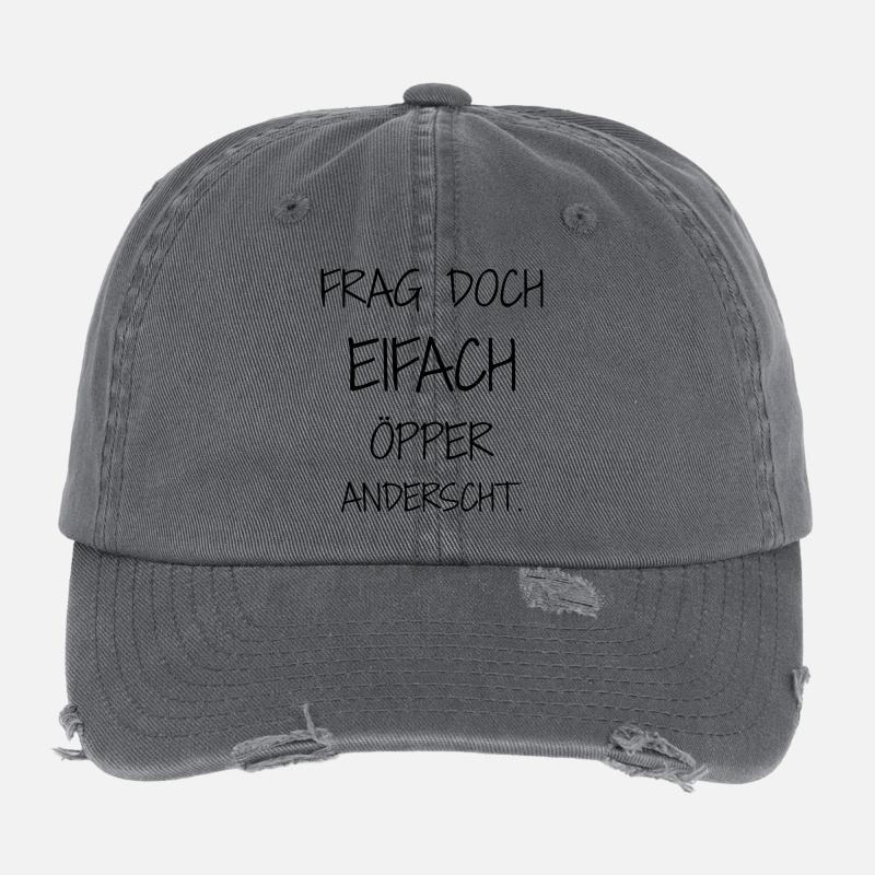 Statement design – irony for moms Flexfit Vintage Destroyed Cap