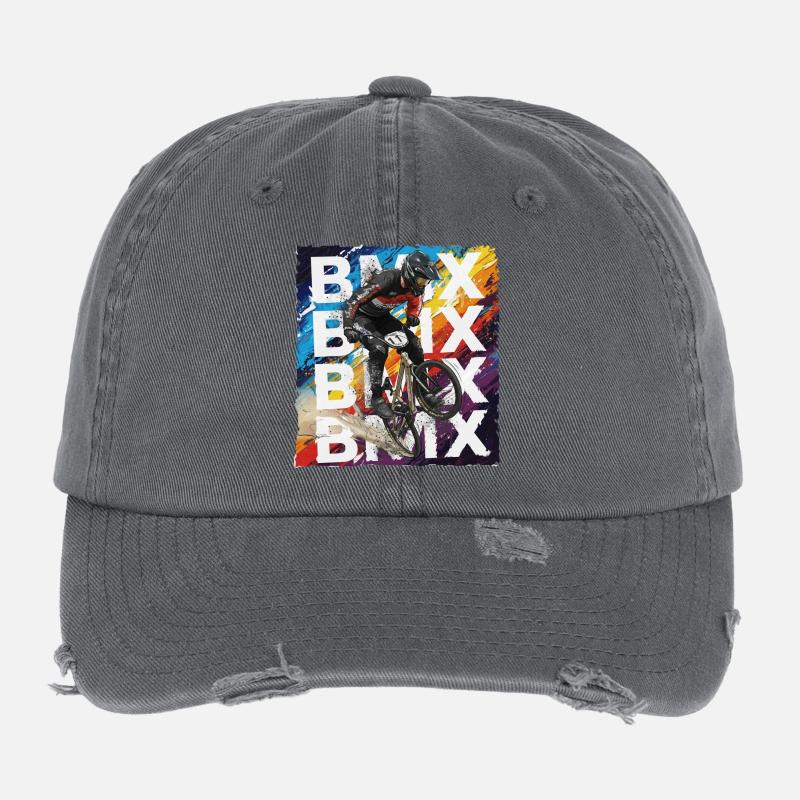 BMX Flexfit Vintage Destroyed Cap