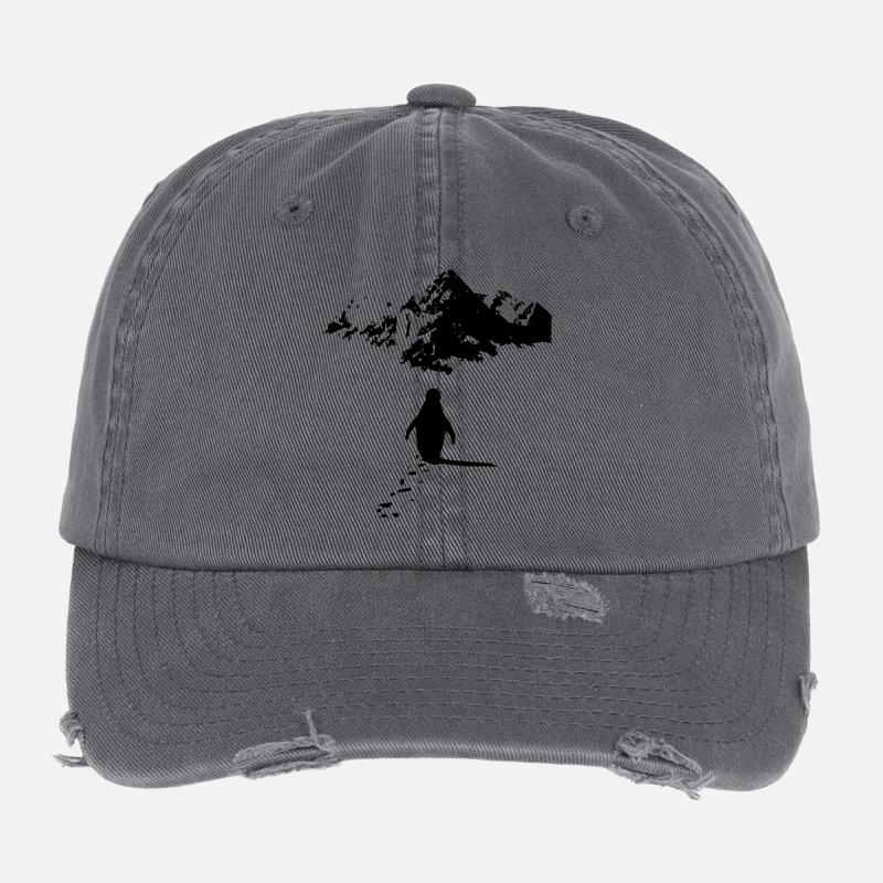 Einsamer Pinguin  Flexfit Vintage Destroyed Cap