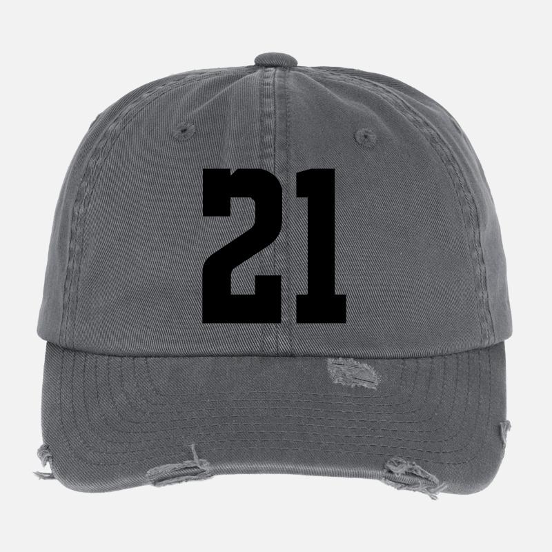 21 Flexfit Vintage Destroyed Cap