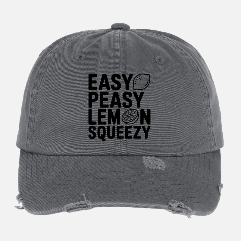 Kinderleicht, Zitronen-Squeezy Flexfit Vintage Destroyed Cap