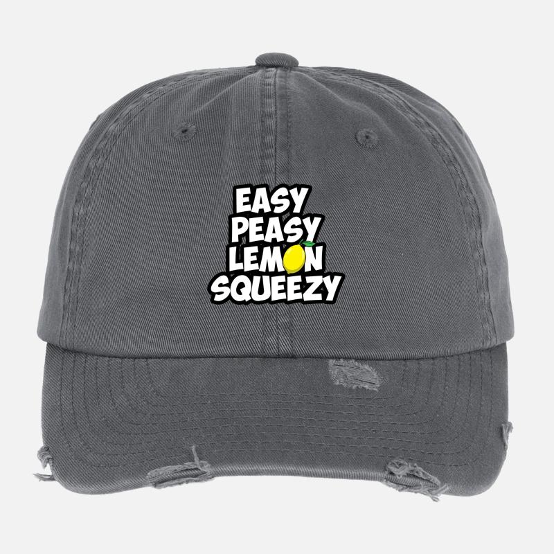 easy peasy lemon squeezy Flexfit Vintage Destroyed Cap