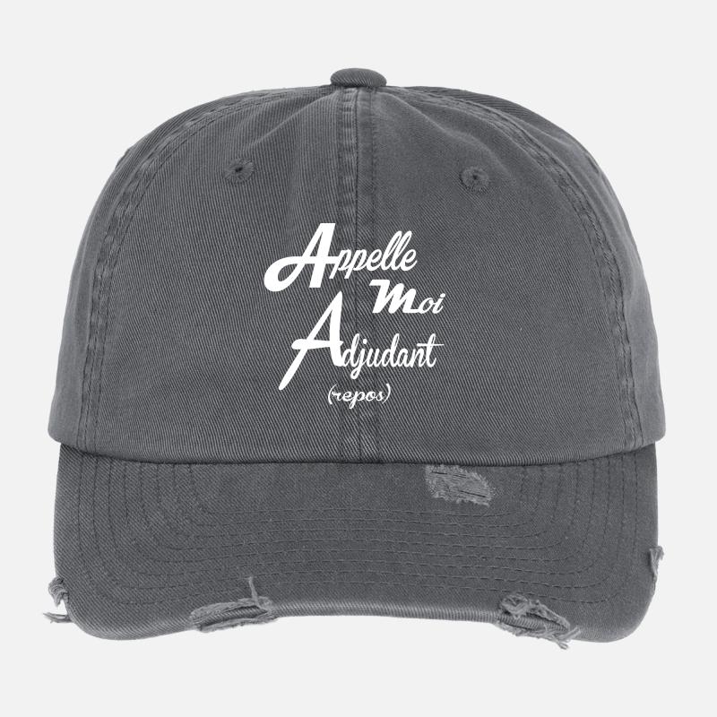 CALL FOR ME ADDRESS 01 Flexfit Vintage Destroyed Cap