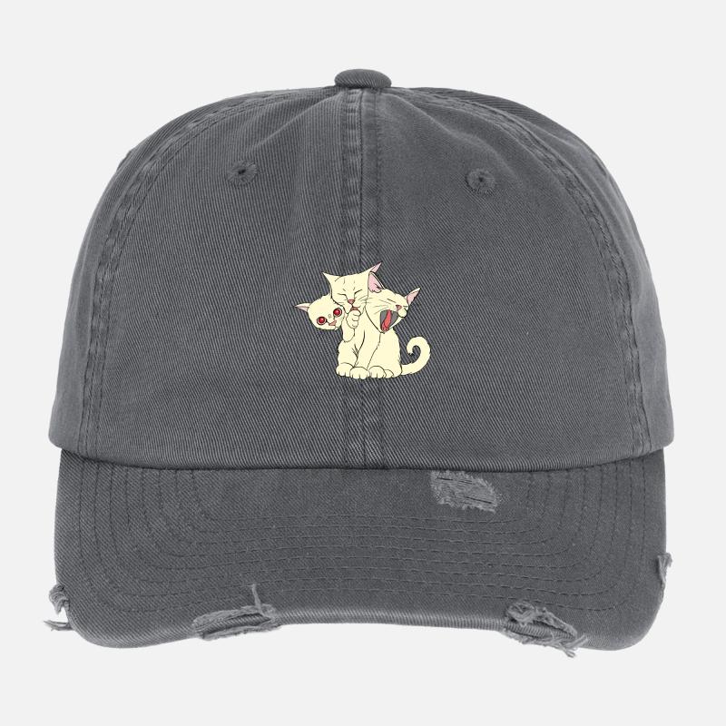 CATS | HYDRA Flexfit Vintage Destroyed Cap