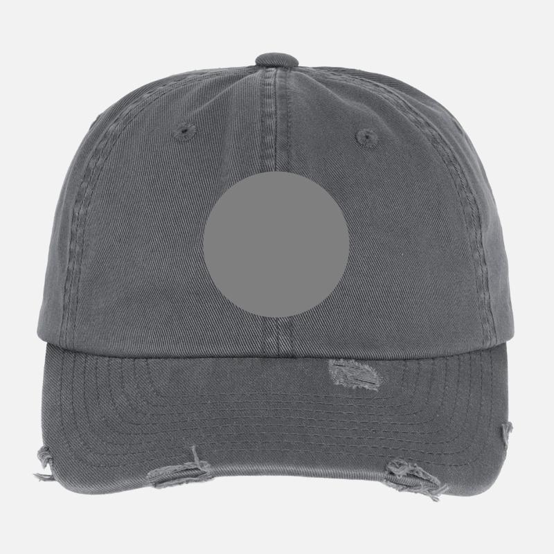 gris cercle Casquette vintage effet usé Flexfit