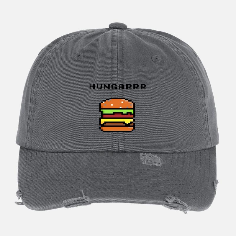 Hungarrr Casquette vintage effet usé Flexfit