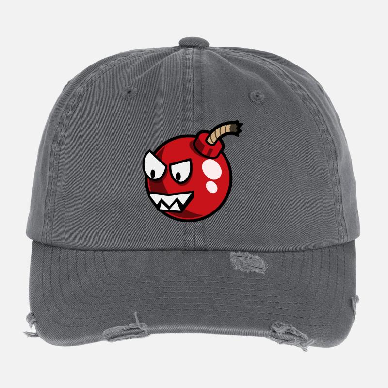 bombe Casquette vintage effet usé Flexfit