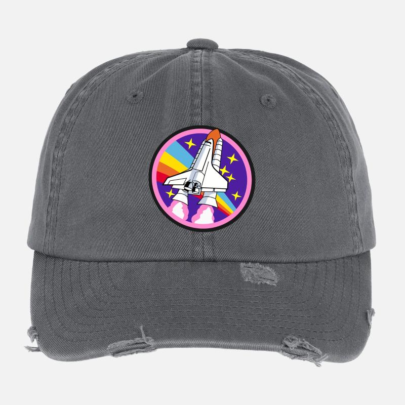 Rakete Flexfit Vintage Destroyed Cap