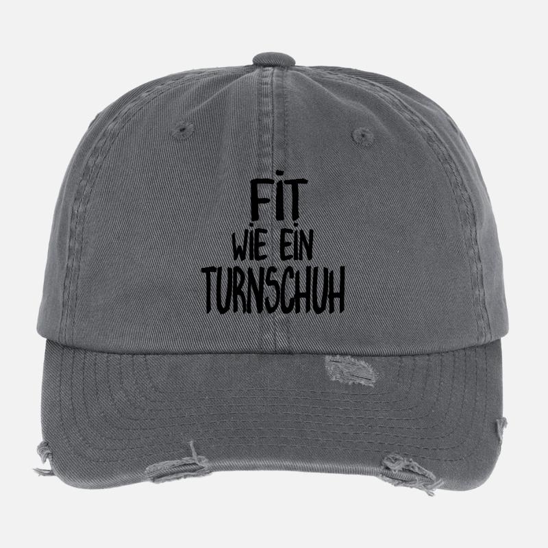 Fit as a fiddle Flexfit Vintage Destroyed Cap