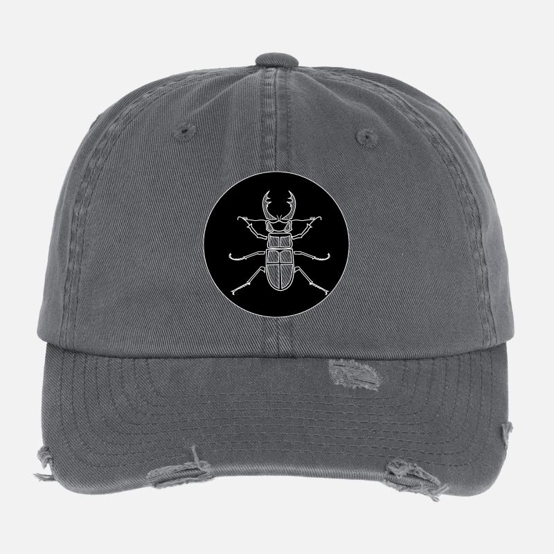 Hirschkäfer Flexfit Vintage Destroyed Cap