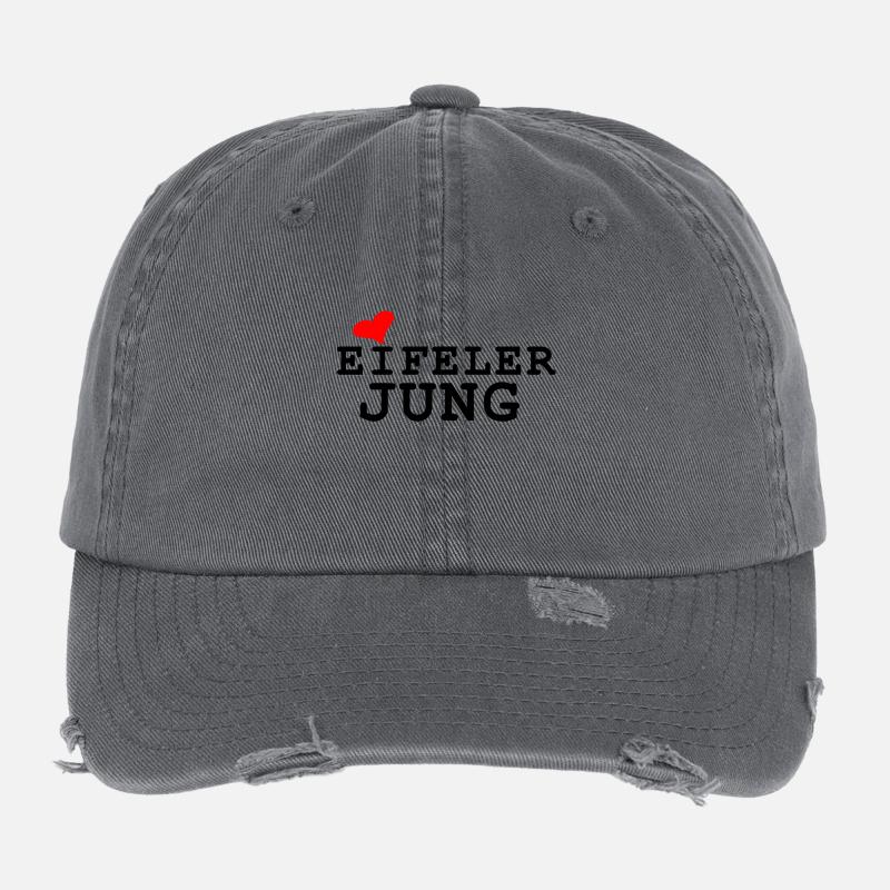 Eifeler Jung T-Shirts - Design | Eifeler Orginal Flexfit Vintage Destroyed Cap