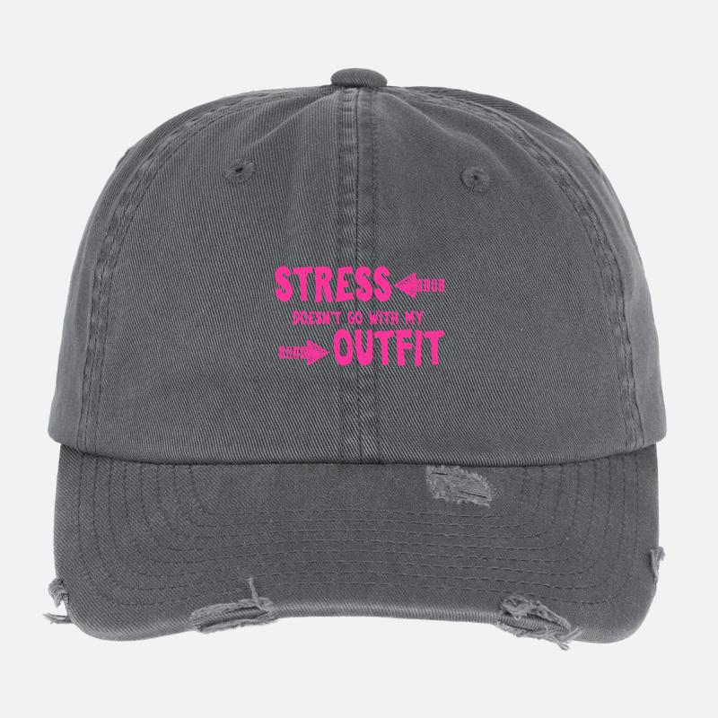 OUTFIT Flexfit Vintage Destroyed Cap
