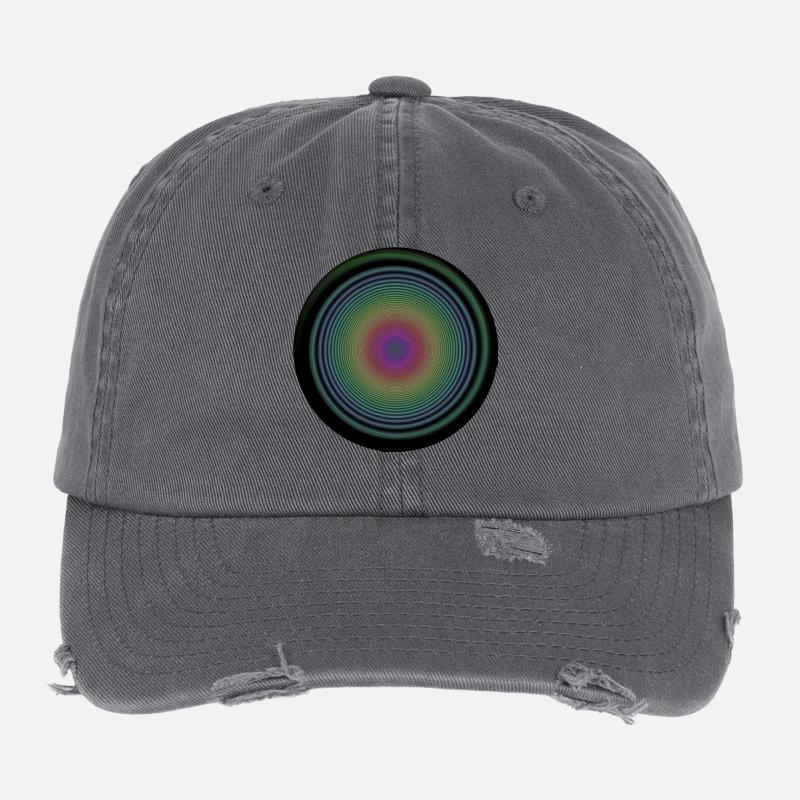 spiral Flexfit Vintage Destroyed Cap