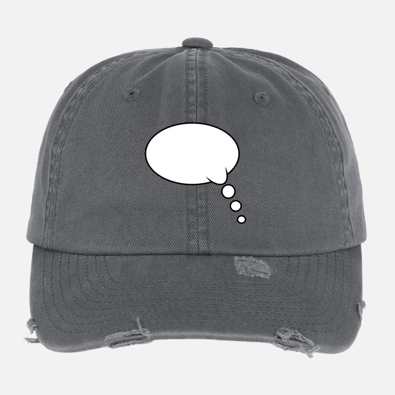 Denkblase Design Flexfit Vintage Destroyed Cap