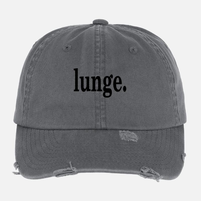 lung. Flexfit Vintage Destroyed Cap