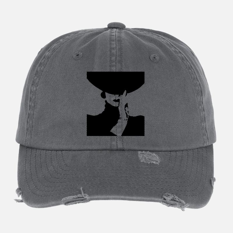 Lady Flexfit Vintage Destroyed Cap