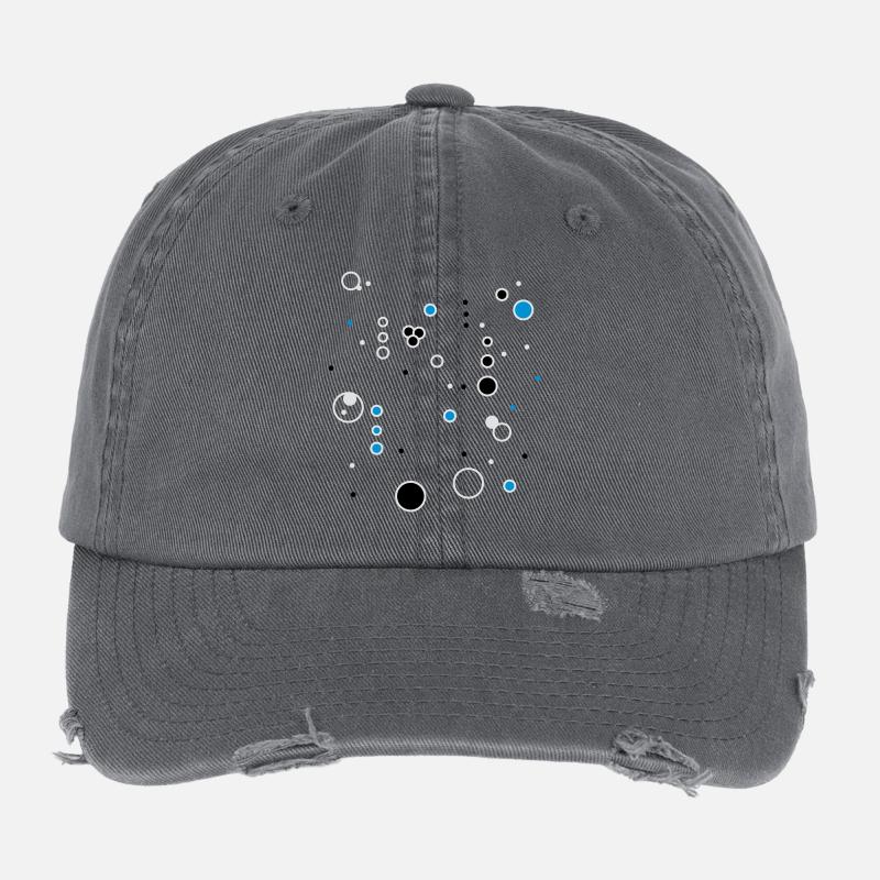 bulles Casquette vintage effet usé Flexfit