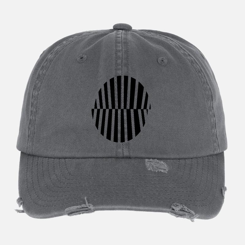 circle Flexfit Vintage Destroyed Cap