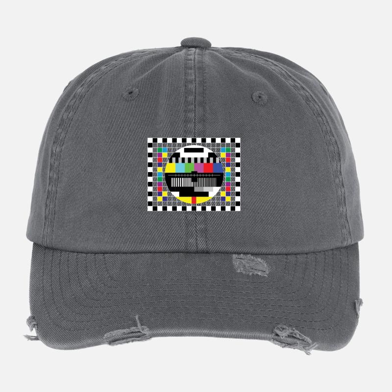 Big Bang test image still image BBT Flexfit Vintage Destroyed Cap