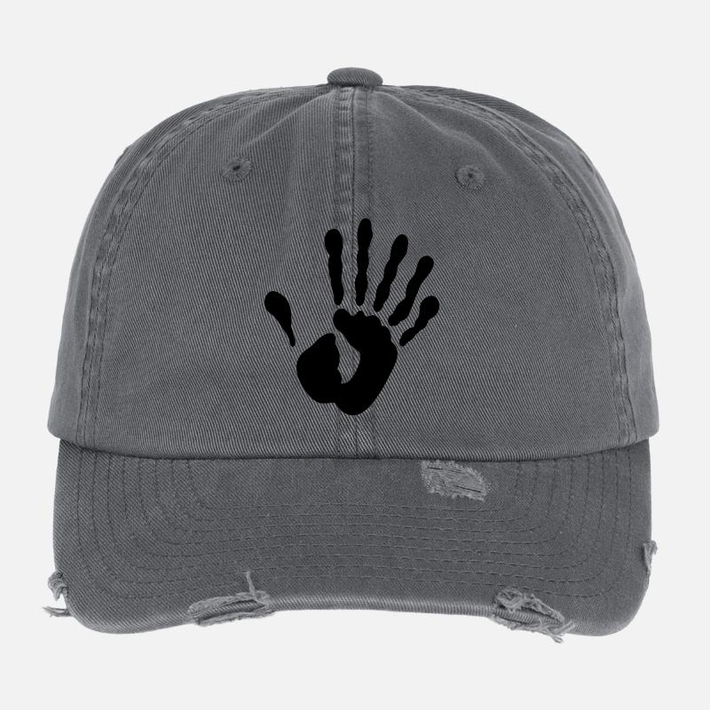 Alien Hand Flexfit Vintage Destroyed Cap