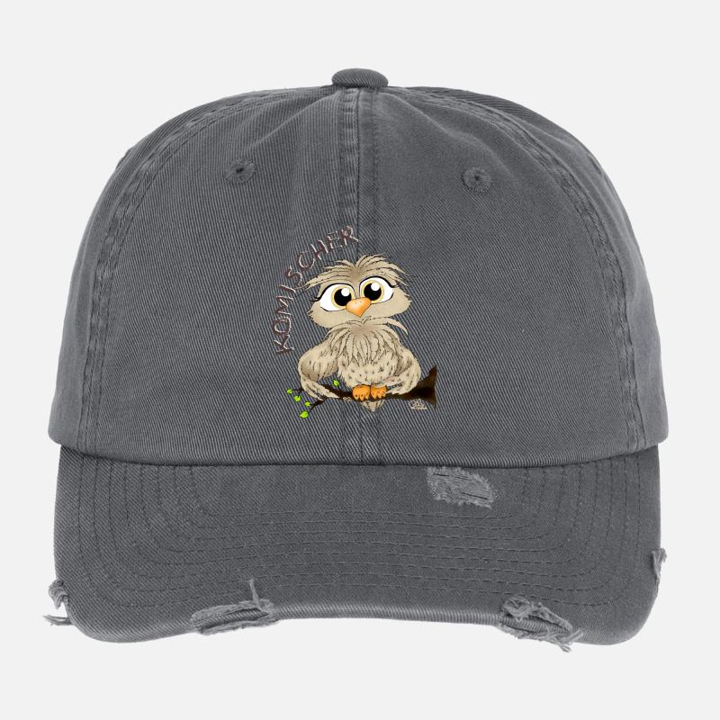 Excentrique Casquette vintage effet usé Flexfit