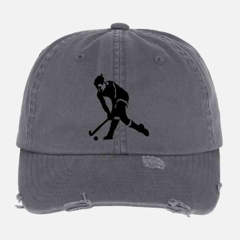 field hockey Flexfit Vintage Destroyed Cap