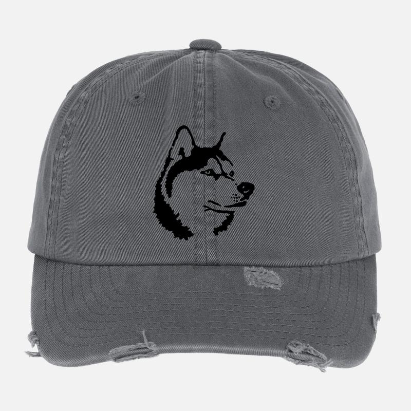 Husky Flexfit Vintage Destroyed Cap