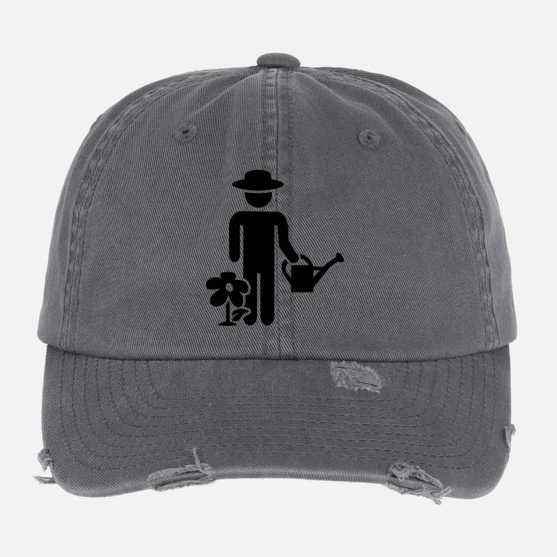 Jardinier Casquette vintage effet usé Flexfit
