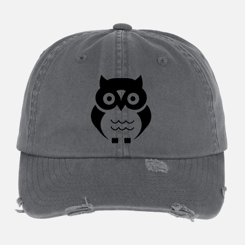 eule Casquette vintage effet usé Flexfit