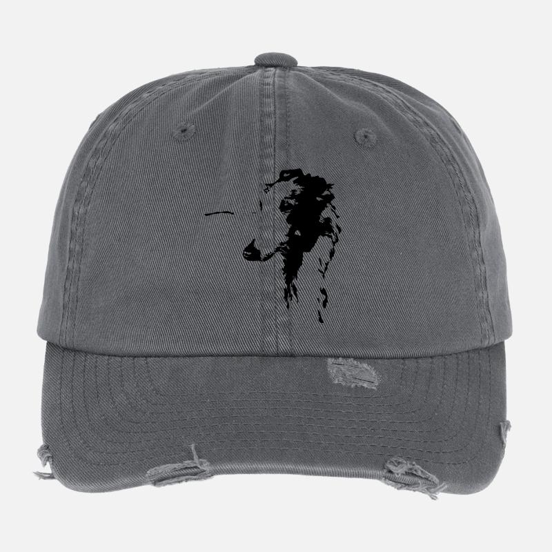 Barsoi Kopf Flexfit Vintage Destroyed Cap