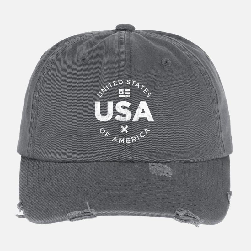 ÉTATS-UNIS Casquette vintage effet usé Flexfit