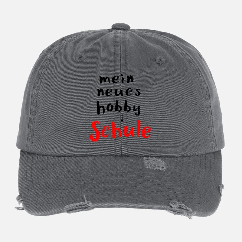 Passe-temps de la rentrée scolaire Casquette vintage effet usé Flexfit