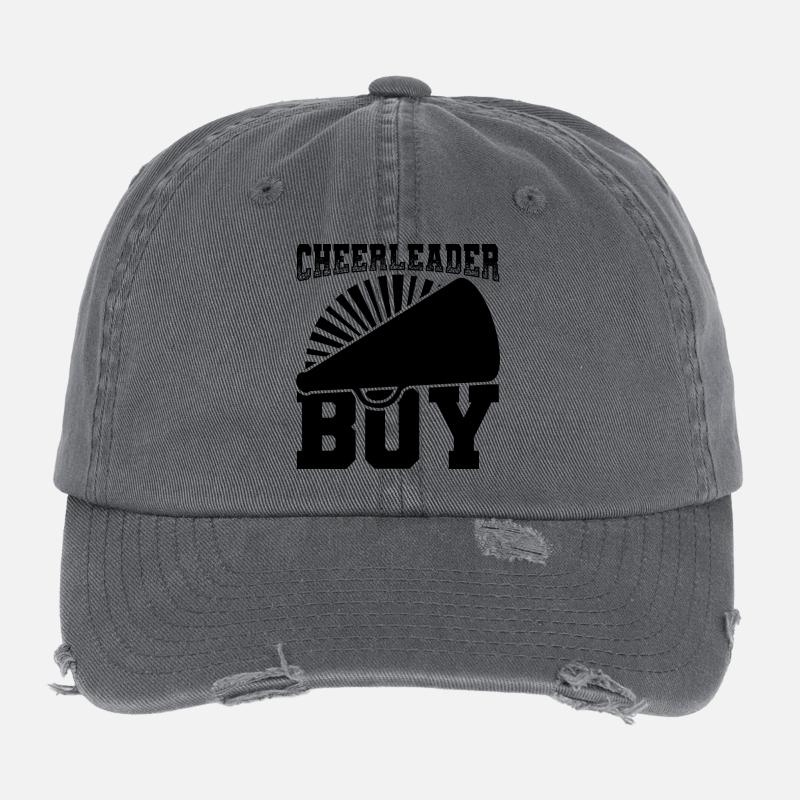 Cheerleader Boy Flexfit Vintage Destroyed Cap